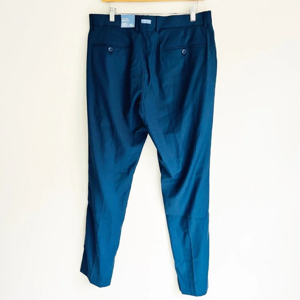 2/$30 Michael Brandon Flex Ultra Slim Fit City Trouser NWT 34 x 32